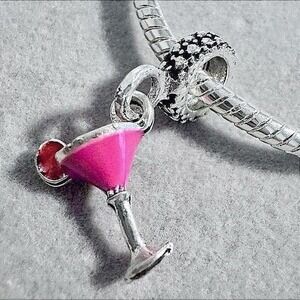 Pink Martini Summer Dangle Charm fits PANDORA